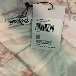 strapless open back dress Odette Satin Mini Dress